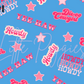 Printed Vinyl - Let's Go Girls