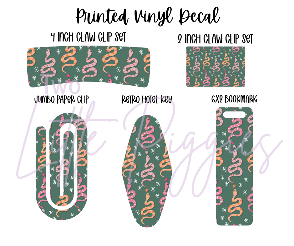 Printed Vinyl - Western Cowgirl