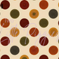 Printed Vinyl - Burgundy Fall Floral