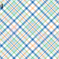 Printed Vinyl - Spring Plaid