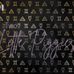 Printed Vinyl - Gemini - Black and Gold