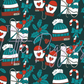 Printed Vinyl - Happy Holidays