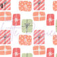 Printed Vinyl - Rosy Christmas