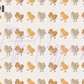 Printed Vinyl - Happy Chickens