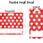 Printed Vinyl - 4th of July - Stars and Bows