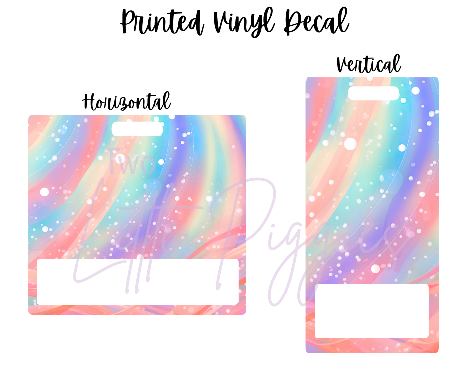 Printed Vinyl - Whimsy Pastel
