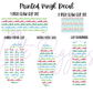 Printed Vinyl - Letters to Santa - Blue