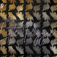 Printed Vinyl - Pisces - Black and Gold