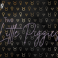 Printed Vinyl - Taurus - Black and Gold