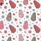 Printed Vinyl - Christmas Cakes