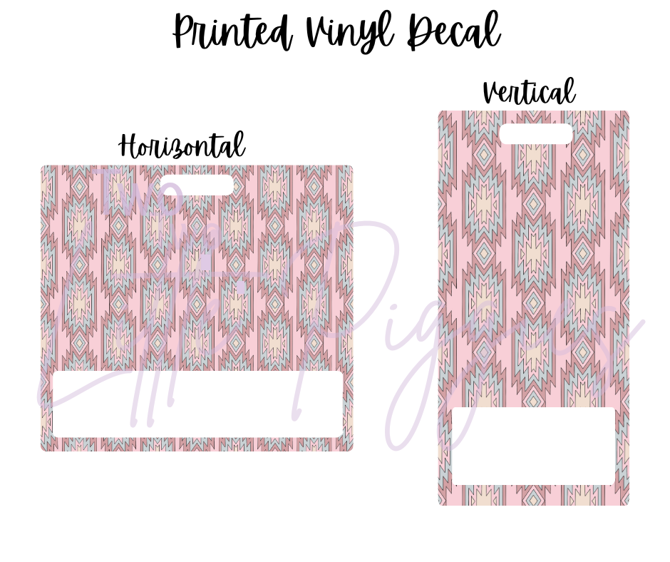 Printed Vinyl - Western Pattern 1 Collection
