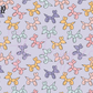 Printed Vinyl - Retro Balloon Dog - Purple
