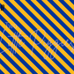 Printed Vinyl - Football - Blue and Gold