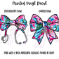Printed Vinyl - Preppy Lily