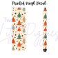 Printed Vinyl - 50s Christmas