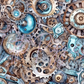 Printed Vinyl - Colorful Steampunk