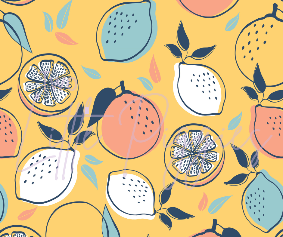 Printed Vinyl - Fruity Summer