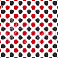 Printed Vinyl - Cheer - Red and Black