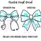Printed Vinyl - God's Daughter Bows