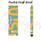 Printed Vinyl - Back to School - Retro School