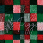 Printed Vinyl - Hand Drawn Christmas