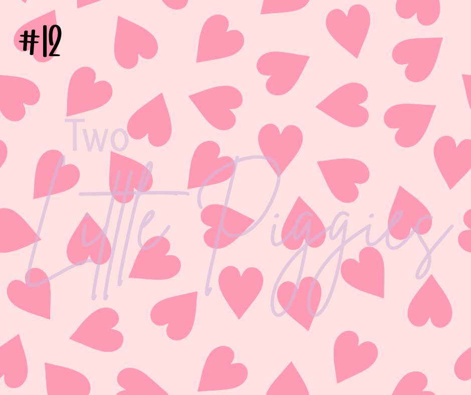Printed Vinyl - Valentine - Lucky In Love