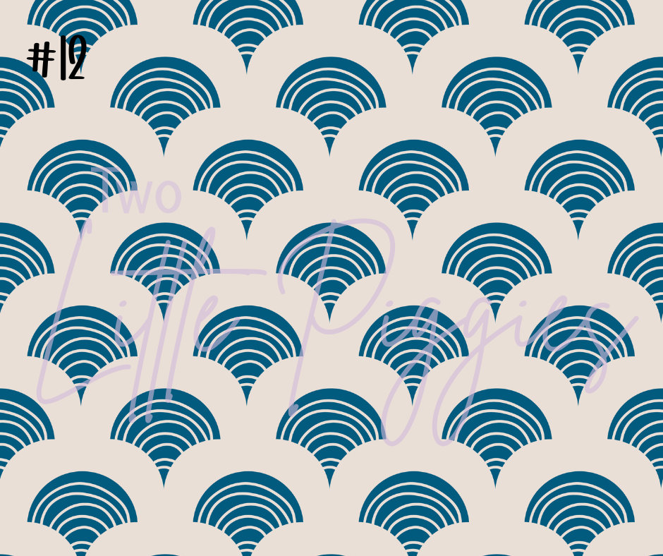 Printed Vinyl - Japanese Patterns