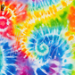 Printed Vinyl - Rainbow Tie Dye