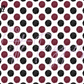 Printed Vinyl - Cheer - Burgundy, White and Black