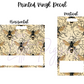 Printed Vinyl - Bumbling Bees