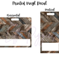 Printed Vinyl - Woodgrain