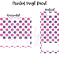 Printed Vinyl - Cheer - Pink and Navy