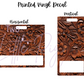 Printed Vinyl - Embossed Leather Collection