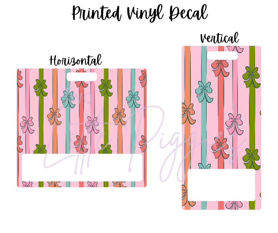 Printed Vinyl - So Sweet Christmas