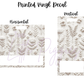 Printed Vinyl - White Knit Texture