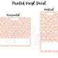 Printed Vinyl - Blush Safari
