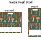 Printed Vinyl - Pumpkin Patch