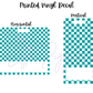 Printed Vinyl - Checkers - Regular