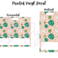 Printed Vinyl - Tropical Leaves Collection