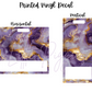 Printed Vinyl - Marbled