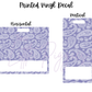 Printed Vinyl - Pastel Paisley