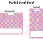 Printed Vinyl - Danish Pastels