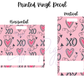 Printed Vinyl - Valentine Hearts