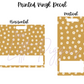 Printed Vinyl - Checkers - Earthy Insects