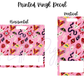 Printed Vinyl - Valentine - Modern