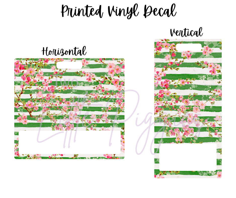 Printed Vinyl - St. Patrick's - Pink and Green
