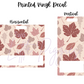Printed Vinyl - Autumn Blush