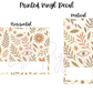 Printed Vinyl - Boho