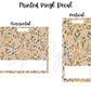 Printed Vinyl - Rustic Garden