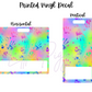 Printed Vinyl - Halloween - Rainbow Halloween